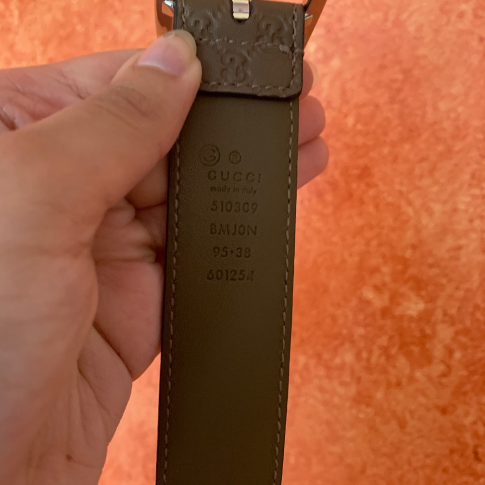 NWOT Men’s Gucci Brown Belt - Size 95 (Authentic) - Picture 11 of 11